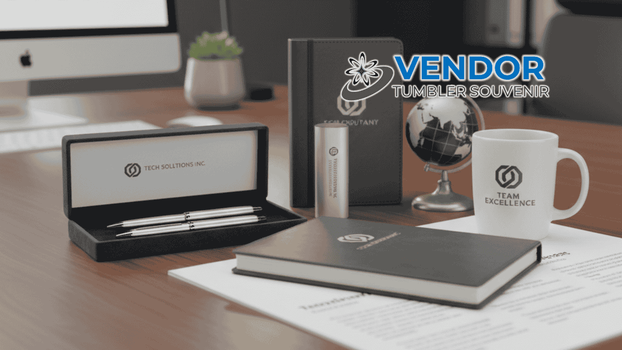 Ilustrasi merchandise digital seperti e-voucher, langganan premium, dan NFT berlogo perusahaan